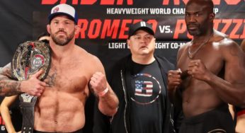 Ryan Bader e Cheick Kongo passam pela balança e confirmam revanche pelo título no Bellator 280