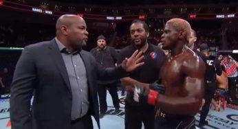 VÍDEO: Daniel Cormier bate boca com lutador antes de entrevistá-lo no UFC Austin