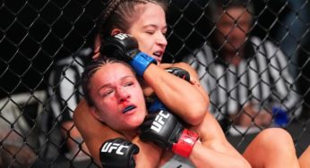 Veterana vence após quase cinco anos e aposenta adversária no UFC Las Vegas 56