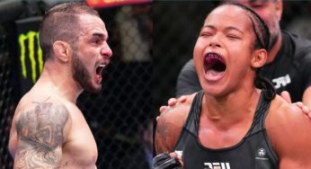 Estreantes no UFC Vegas 56, Lucas Almeida e Karine Silva faturam mais de R$230 mil em bônus por atuações