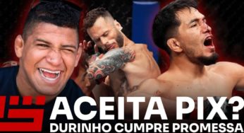 Brasileiros roubam cena em evento marcado por nocautes, finalizações e ‘Pix’ de Durinho; SUPER LUTAS debate. AO VIVO!