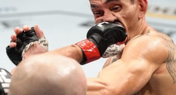 IMAGEM FORTE: Holloway sofre corte profundo na testa em derrota para Volkanovski no UFC 276