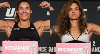 Última a se pesar, Julianna Peña passa pela balança e confirma revanche com Amanda Nunes no UFC 277