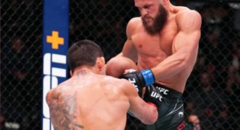 Nocaute sobre Dos Anjos rende a Fiziev mais de R$260 mil em bônus de performance no UFC Las Vegas 58