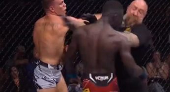 VÍDEO: Árbitro quase vai a nocaute em final de luta insana no UFC San Diego