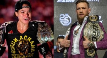 Conor McGregor se rende à Amanda Nunes e compara volta por cima da brasileira à sua rivalidade com Nate Diaz