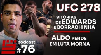 Decepção de Aldo, ‘guerra’ de Borrachinha e queda de Usman: SUPER LUTAS repercute o UFC 278. AO VIVO!