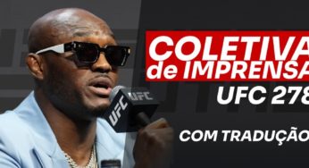 VÍDEO: Assista à coletiva pós-UFC 278, com tradução. AO VIVO!