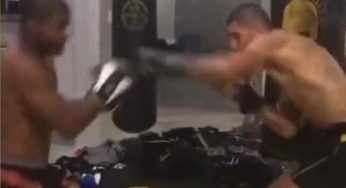 VÍDEO: Poatan inova com acessório inusitado em treino e provoca Adesanya antes do UFC 281