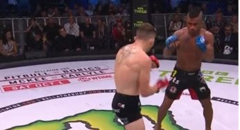 Arivaldo Carniça é anulado por Brian Moore e perde por pontos no card preliminar do Bellator 285