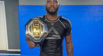 Campeão do UFC, Leon Edwards celebra graduação à faixa-preta de jiu-jitsu