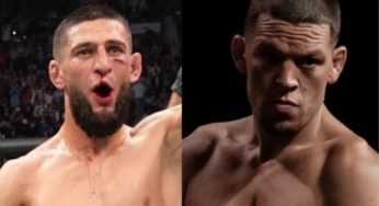 Após performance arrasadora de Chimaev no UFC 279, Dana ‘comemora’ cancelamento de luta contra Diaz