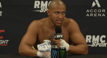 Ciryl Gane revela ter quebrado a mão durante confronto contra Tai Tuivasa no UFC Paris