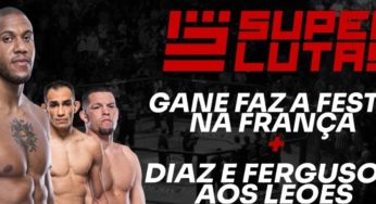 Diaz e Ferguson ‘entregues aos leões’ neste sábado e o show de Gane no UFC Paris; SUPER LUTAS debate. AO VIVO!