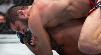 Islam Makhachev cumpre promessa, finaliza Charles do Bronx e conquista cinturão dos leves no UFC 280