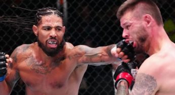 Max Griffin faz jogo estratégico e supera Tim Means em duelo de veteranos no UFC Las Vegas 63