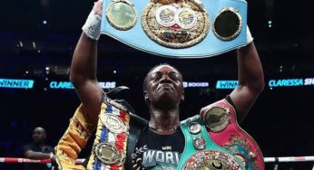 Atleta da PFL, Claressa Shields vence pugilista britânica e conquista mais um cinturão no boxe feminino