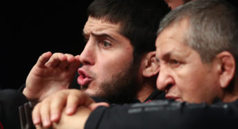 ‘Plano do Pai’ realizado: Islam Makhachev conquista cinturão do UFC e ‘confirma profecia’ de Abdulmanap Nurmagomedov