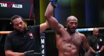 Khalil Rountree Jr fatura bônus de ‘Performance da Noite’ após nocautear Anthony Smith no UFC Vegas 83