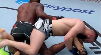 IMAGEM FORTE: Lutador torce o joelho após defesa de finalização e sai ‘cambaleando’ no octógono do UFC