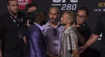 VÍDEO: Veja como foi a primeira encarada entre Aljamain Sterling e TJ Dillashaw, antes do UFC 280