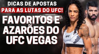 VÍDEO: Assista o Melhores Apostas SUPER LUTAS para o UFC Las Vegas 62, com quatro brasileiros