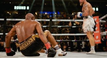 Jake Paul derruba Anderson Silva e vence brasileiro em luta de boxe