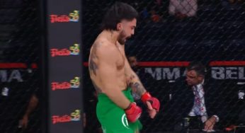 Desrespeito? Lutador faz comemoração bizarra ao nocautear adversário no Bellator; veja vídeo