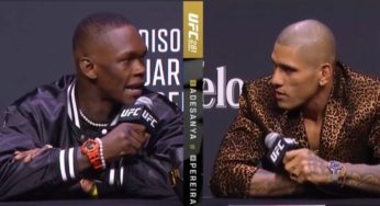 VÍDEO: Poatan e Adesanya batem boca em coletiva e apimentam luta por cinturão no UFC 281