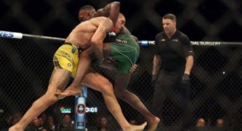 Israel Adesanya se diz surpreso com favoritismo em casas de apostas para revanche contra Alex Poatan