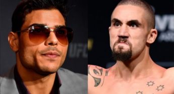 Em rede social, Robert Whittaker sugere luta com Paulo Borrachinha e aponta data ideal