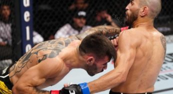 Matheus Nicolau dá show e atropela Matt Schnell com nocaute devastador no UFC Orlando