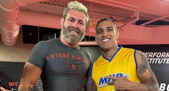 Charles do Bronx registra encontro com ‘fenômeno’ do jiu-jitsu e fãs vão à loucura nas redes sociais