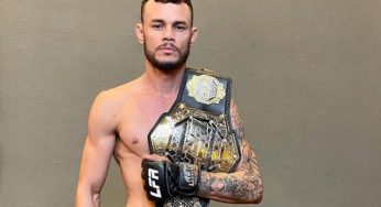 Campeão peso pena da LFA, Felipe Bunes revela sonho de chegar ao UFC: ‘O caminho é esse’