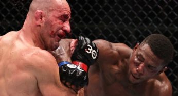 Sangue de Glover ultrapassa octógono e respinga em anotações de comentarista no UFC 283; confira