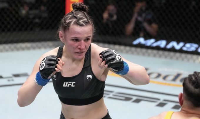 Erin Blanchfield Jéssica Bate Estaca UFC Las Vegas 69 Instagram