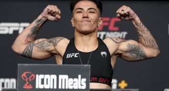 Jéssica Bate-Estaca bate peso sem sustos e confirma luta principal do UFC Las Vegas 69