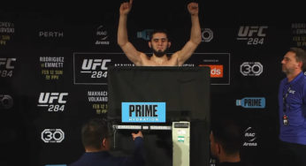 VÍDEO: Makhachev precisa ficar nu, mas bate o peso e confirma defesa de cinturão contra Volkanovski no UFC 284