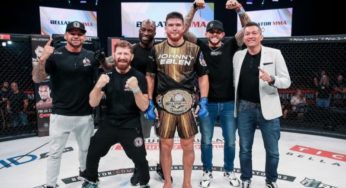 Johnny Eblen faz luta segura e defende cinturão dos médios contra Anatoly Tokov no Bellator 290