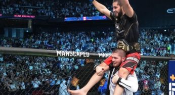 Equipe de Khabib acaba com mistério e ‘vaza’ próxima luta de Makhachev no UFC