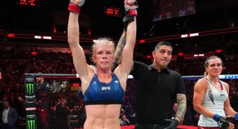 Ex-campeã peso galo, Holly Holm tem atuação irretocável e vence Yana Santos por pontos no UFC San Antonio