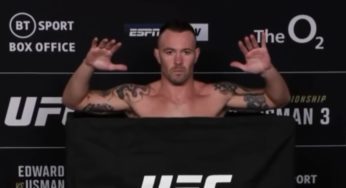 Colby Covington surpreende, bate o peso e se garante como ‘plano B’ para luta principal do UFC 286