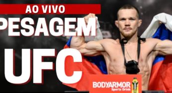 VÍDEO: Assista à pesagem para o UFC Las Vegas, com comentários e análises. AO VIVO!