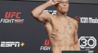 Brasileiros batem peso e confirmam lutas no UFC Las Vegas 72