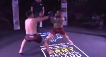 VÍDEO: Lutador faz história ao brutaliza rival com nocaute devastador em dois segundos no MMA amador