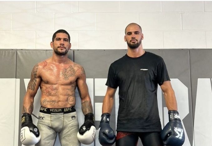 Yousri Belgaroui é o sparring principal de Alex Poatan. Foto: Reprodução/Instagram @yousriofficial