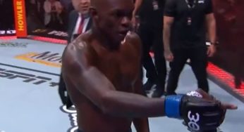 Adesanya explica provocação a filho de Poatan após nocaute no UFC 287