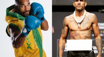 Alex Poatan responde críticas de Esquiva Falcão e pugilista se desculpa com estrela do UFC