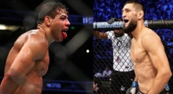 Comentarista indica acerto de luta entre Paulo Borrachinha e Khamzat Chimaev para o UFC 294