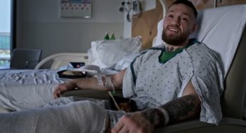 VÍDEO: McGregor divulga trailer de documentário que registra bastidores de grave lesão sofrida em 2021